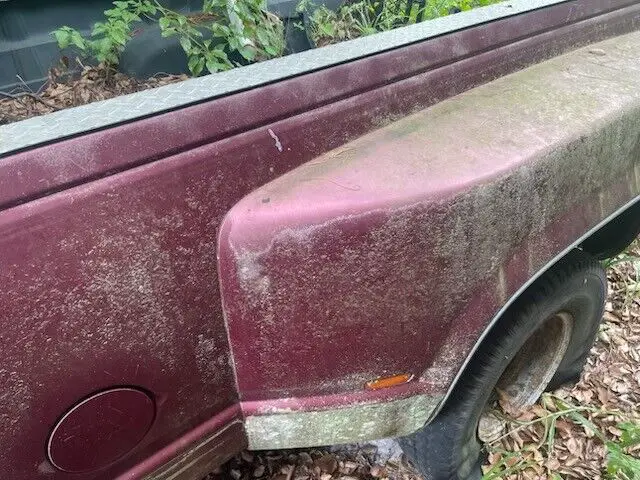 1993 gmc sierra pickup red rwd automatic c3500