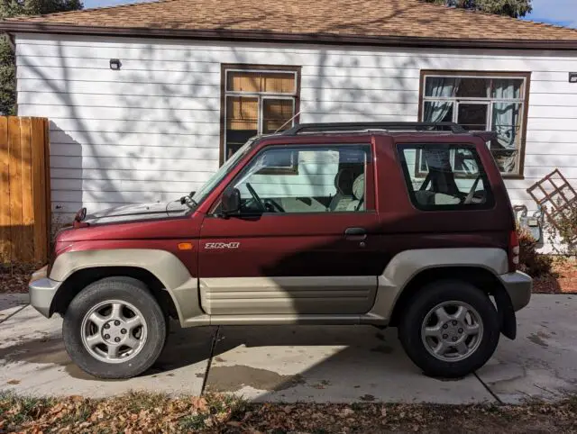 1996 mitsubishi pajero junior zr-ii 4×4 5-speed japan import, right hand drive