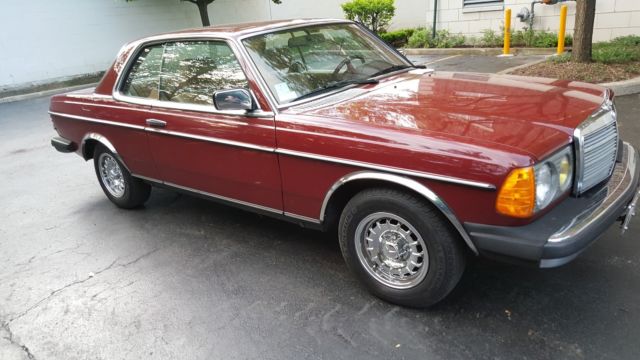 1982 mercedes benz 300cd coupe turbo diesel