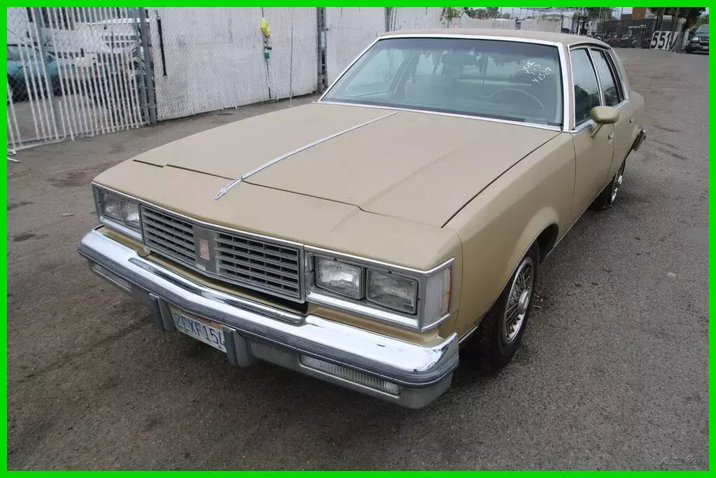 (osl) 1987 oldsmobile cutlass supreme brougham 3.8 l v6 no reserve