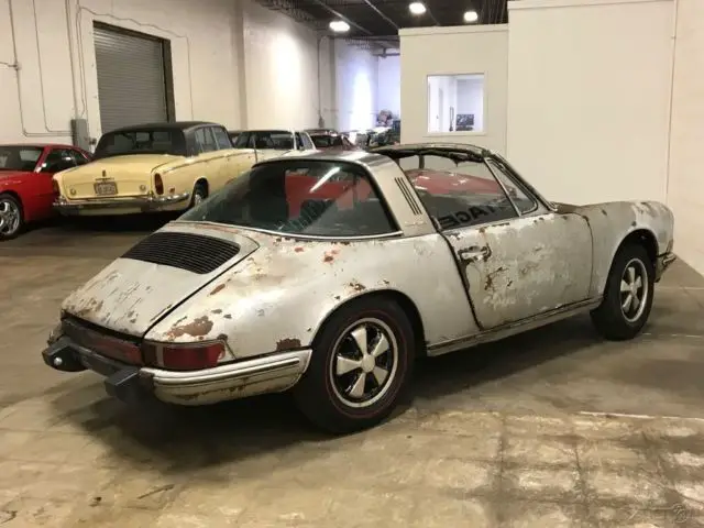 1971 porsche 911t targa matching numbers, coa! no reserve!