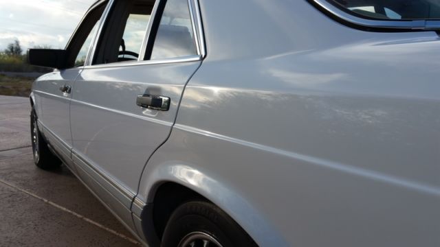 1990 mercedes 560 sel 67k mi white on palomino!!