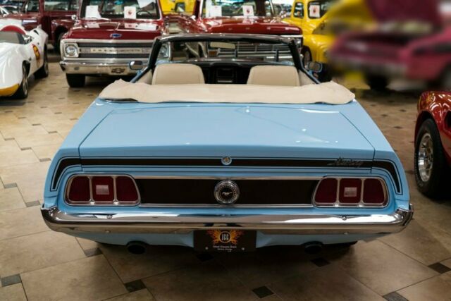 1973 ford mustang 9999 miles light blue