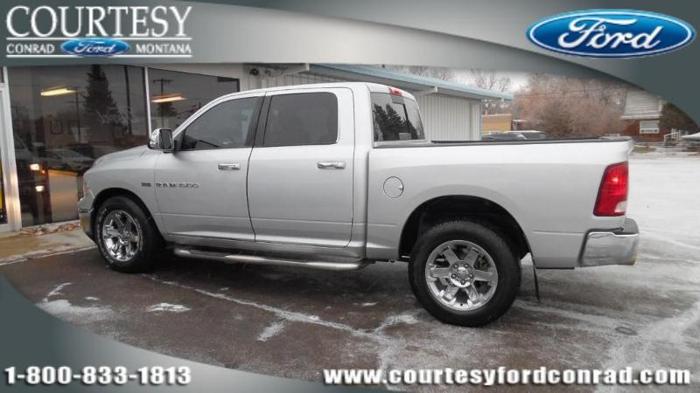 2011 ram ram pickup 1500 laramie 4x4 laramie 4dr crew cab 5.5 ft. sb pickup for sale in conrad, montana