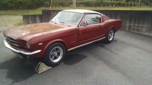 1965 ford mustang fastback 2+2 c-code- no reserve