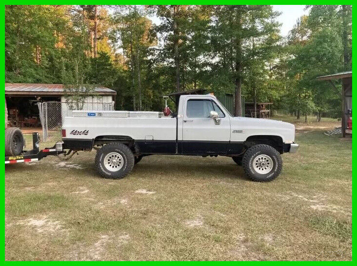 1985 gmc c/k 2500 4x4 5.7l v8 superlift dana 60 front axle 14 bolt rear