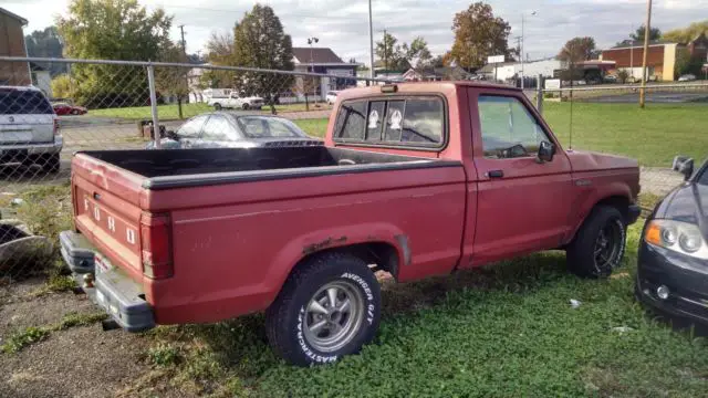 1990 ford ranger 2wd 63,081 non-actual miles clean title no key has battery
