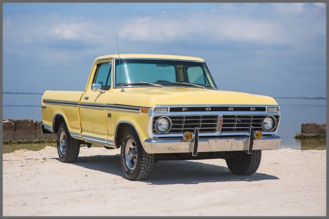 1973 ford f100 short bed - beautiful restoration - 390 auto ac - no reserve
