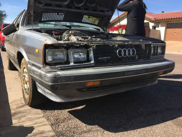 1981 audi coupe gt ,rare unmolested survivor with no rust 109 k