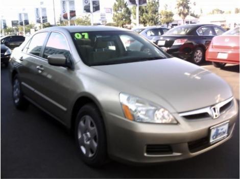 2007 honda accord lx in california