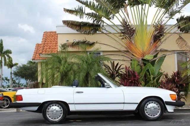 1988 mercedes 560sl r107 hardtop convertible blue leather 500sl 380sl sl500
