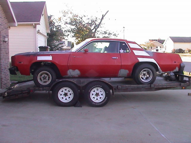 1975 plymouth roadrunner parts car was a running car a week ago