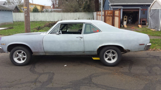 1972 nova 350 v8 muscle car