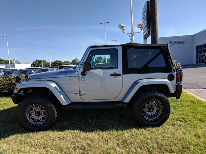 certified 2018 jeep wrangler jk 4wd sahara baltimore, md 21224 for sale in baltimore, maryland