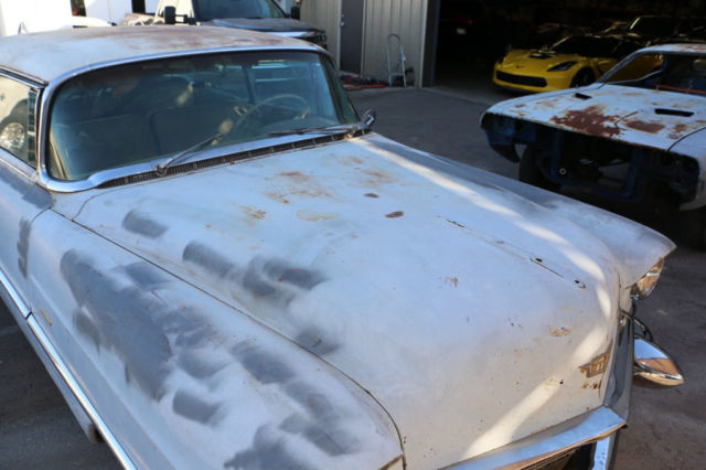 1956 cadillac series 62 coupe,project car,complete,arizona car