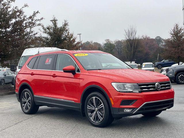 2018 volkswagen tiguan 2.0t sel