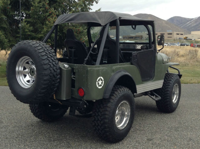 1966 jeep cj-5 - army jeep - fun details - arizona rig - nice metal - fun