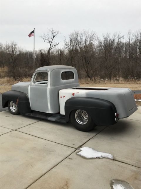 pro street truck tubbed big block 8-71 blower drag truck hot rod street rod