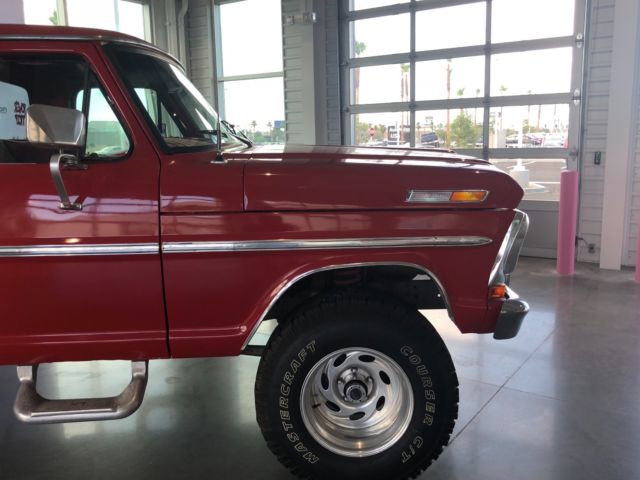 no reserve 1970 ford f100 ranger short bed 4x4 4 speed no rust daily driver