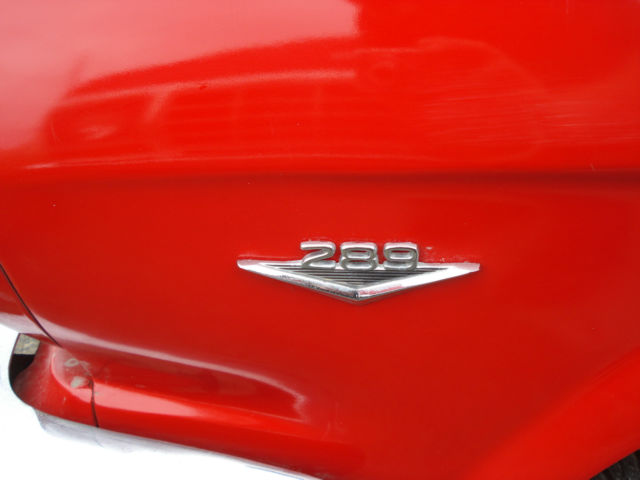 1966 ford mustang 289 v8 - original c-code - autom. - new paint - free shipping