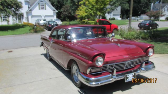 1957 ford fairlane club sedan 428 cobra jet 5 speed tko 3.70 posi