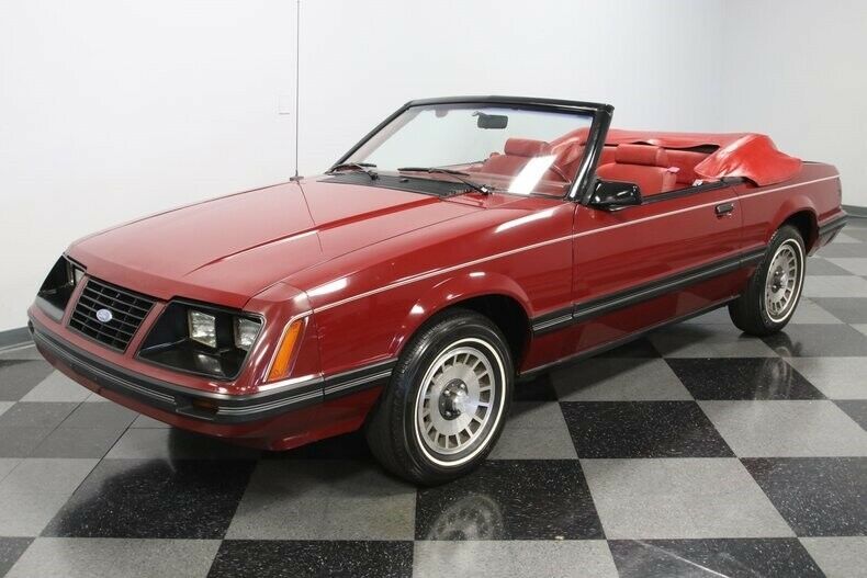 modern classic vintage pony drop rag top stang southern car