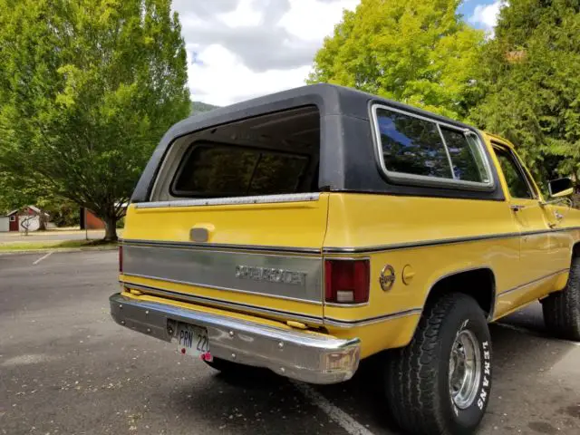 1978 chevy k5 blazer cheyenne 4x4 make offer
