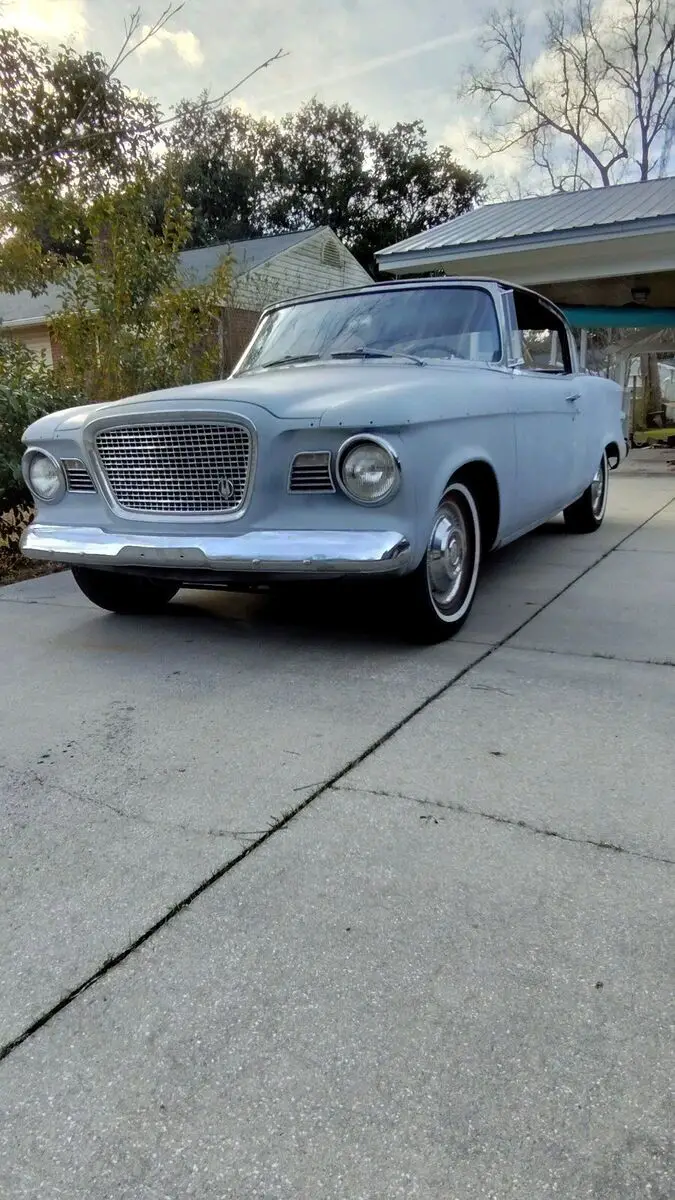 1959 studebaker lark coupe grey rwd automatic