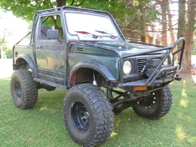 suzuki zuk off road rock crawler 4x4 samurai well built 4x4 propane locked axles