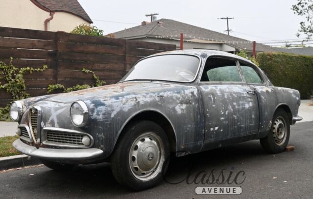 1960 alfa romeo giulietta sprint project, rust and accident-free
