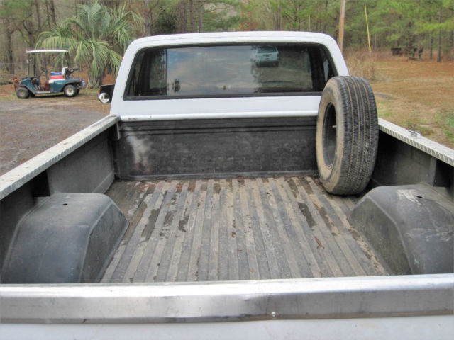 1986 chevrolet c-20 6.2 diesel