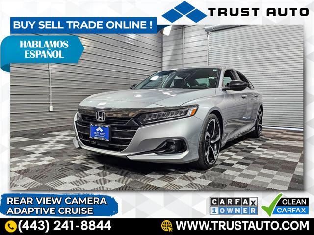 2022 honda accord sport se 1.5t