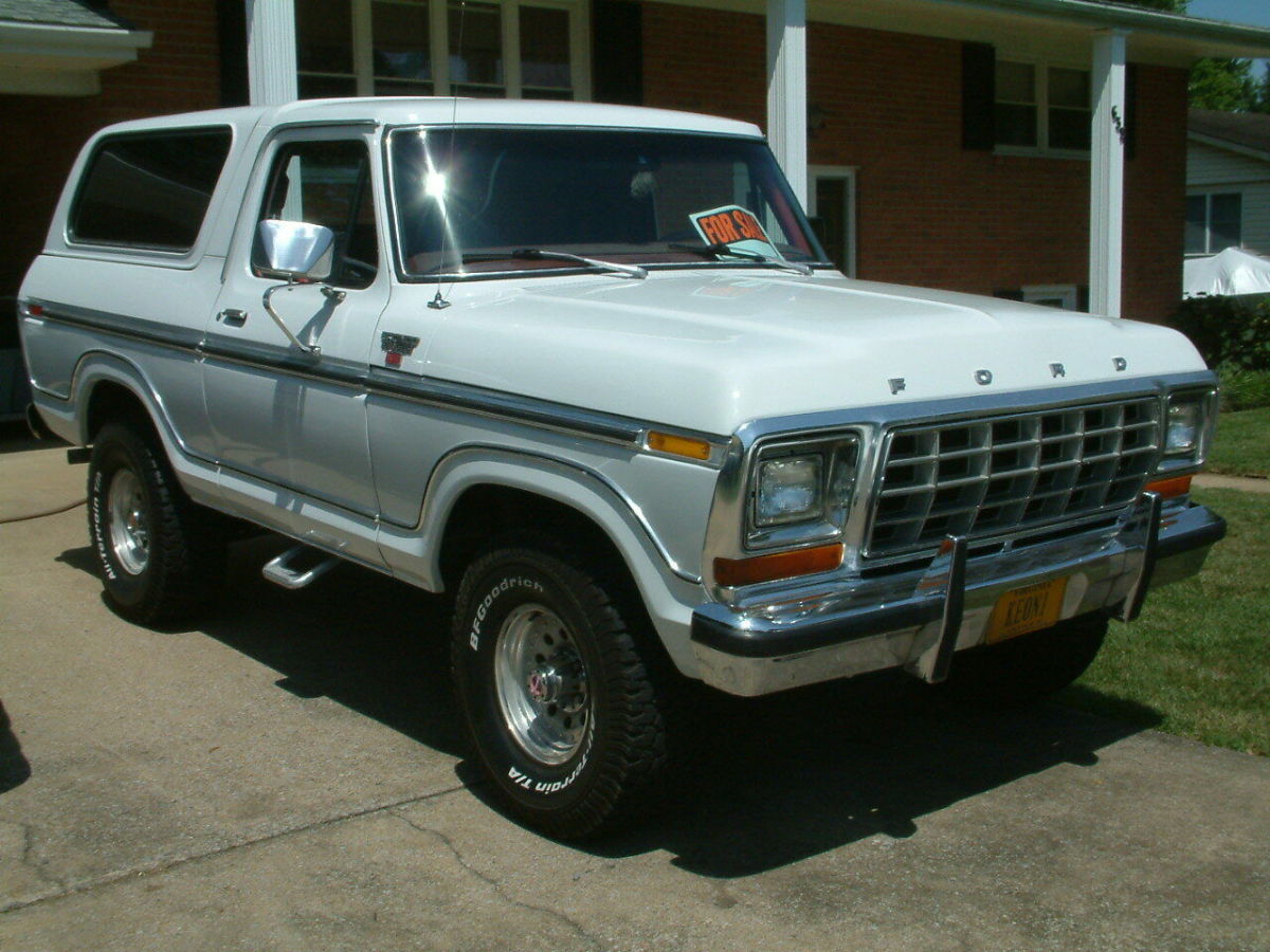 1978 ford bronco 90% restored