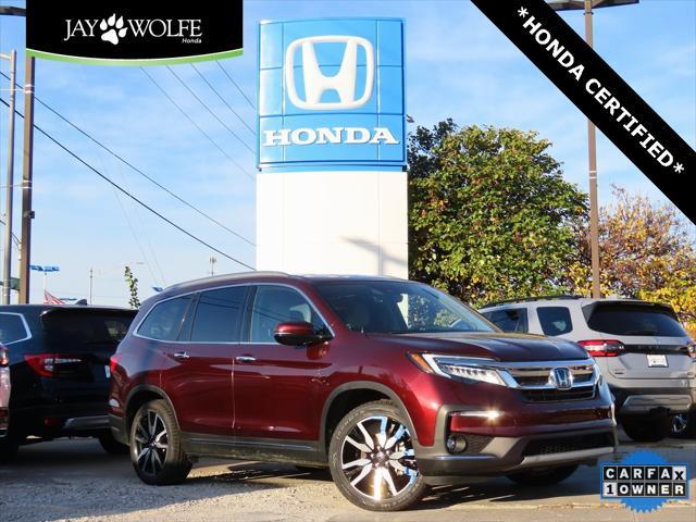 2022 honda pilot awd elite