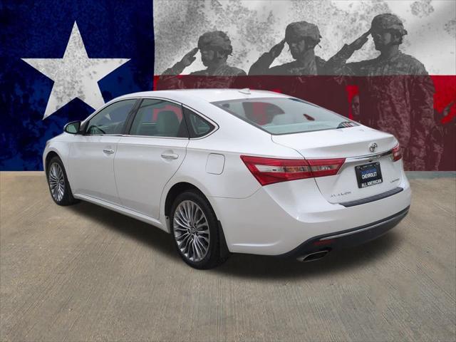 2018 toyota avalon limited