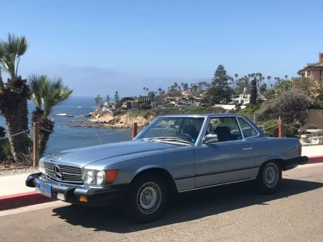 mercedes- benz 380 sl 1985 - low mileage