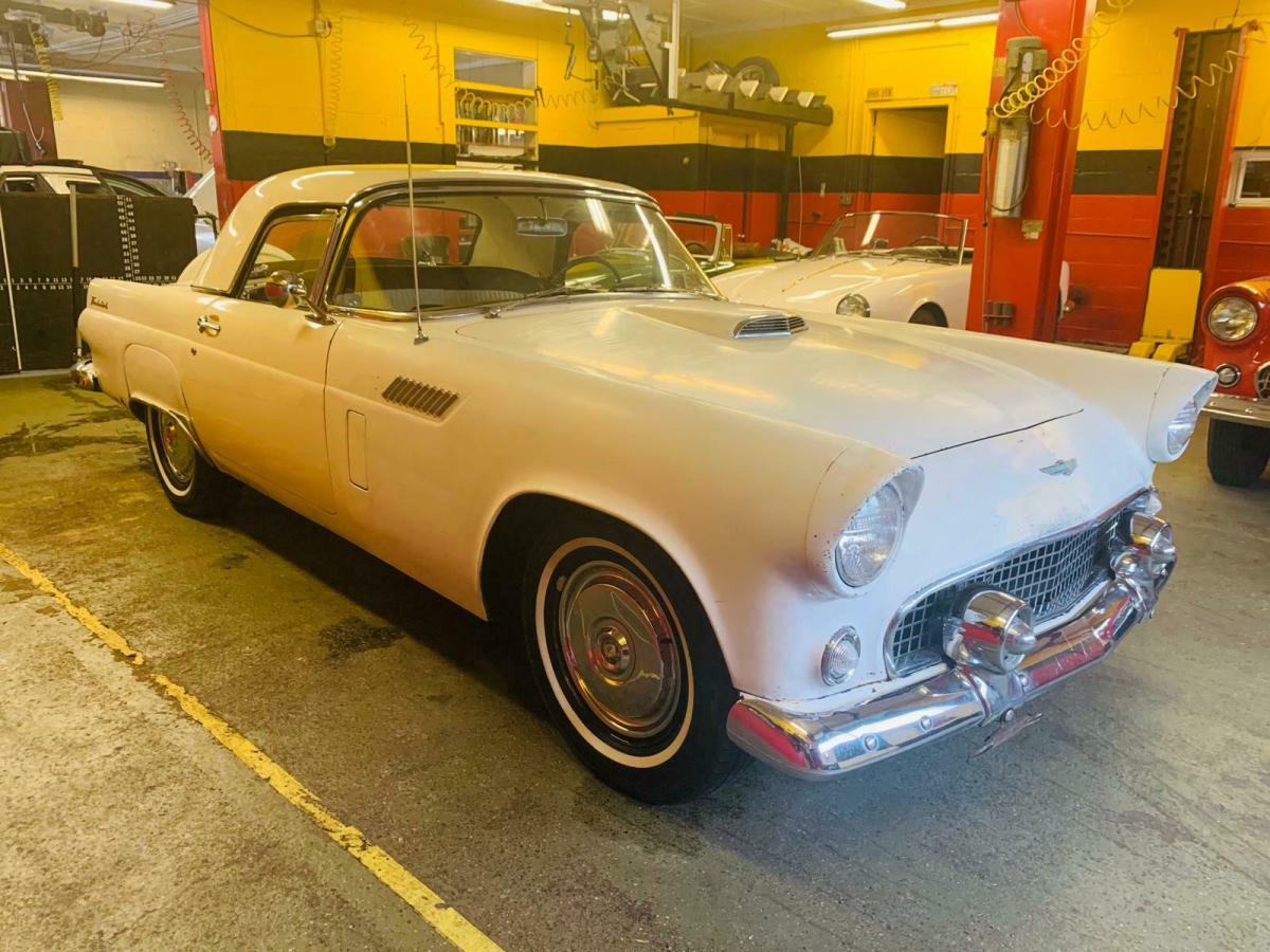 1956 ford t-bird - frame fully restored - rebuilt engine - no reserve !