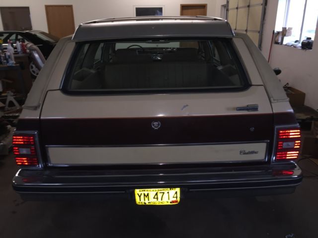 1977 cadillac deville station wagon- 61k miles- augie pabst owned! 1 of 2