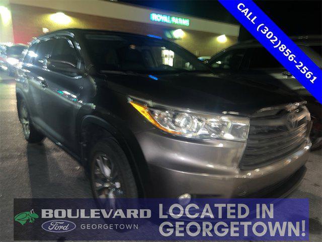 2015 toyota highlander le plus