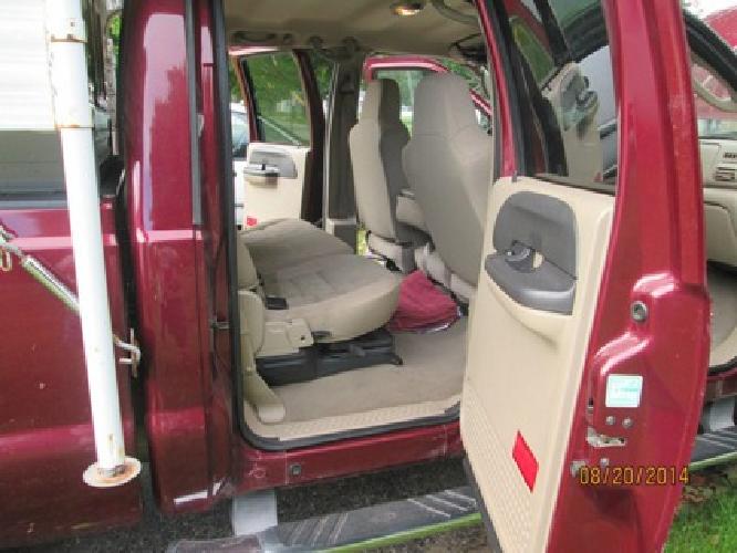 2006 ford f-250 super duty xlt crew cab pickup 4-door 6.0l in four oaks, nc