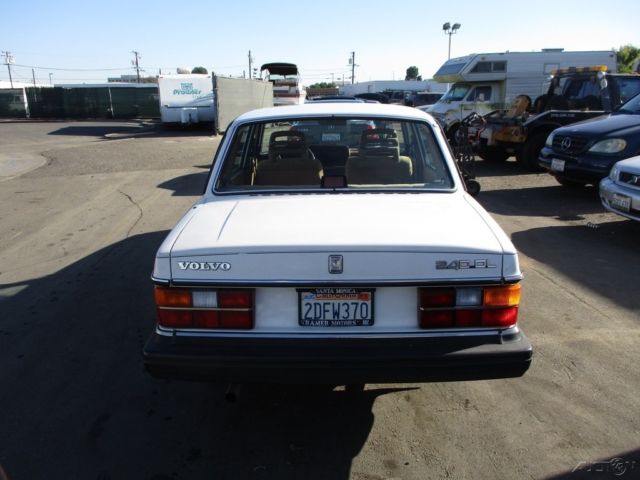 1986 volvo 240 dl used 2.3l i4 8v automatic no reserve
