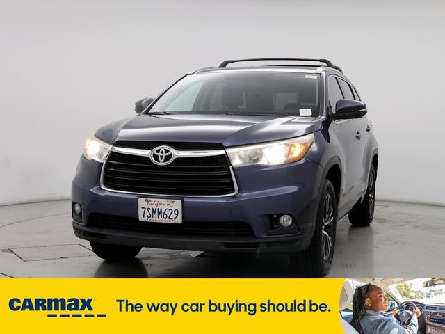 2016 toyota highlander xle