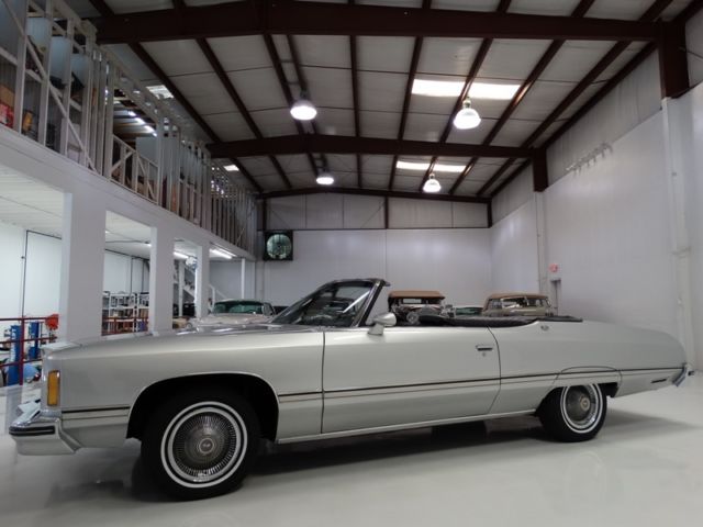 1974 chevrolet caprice convertible, factory a/c! power convertible top!