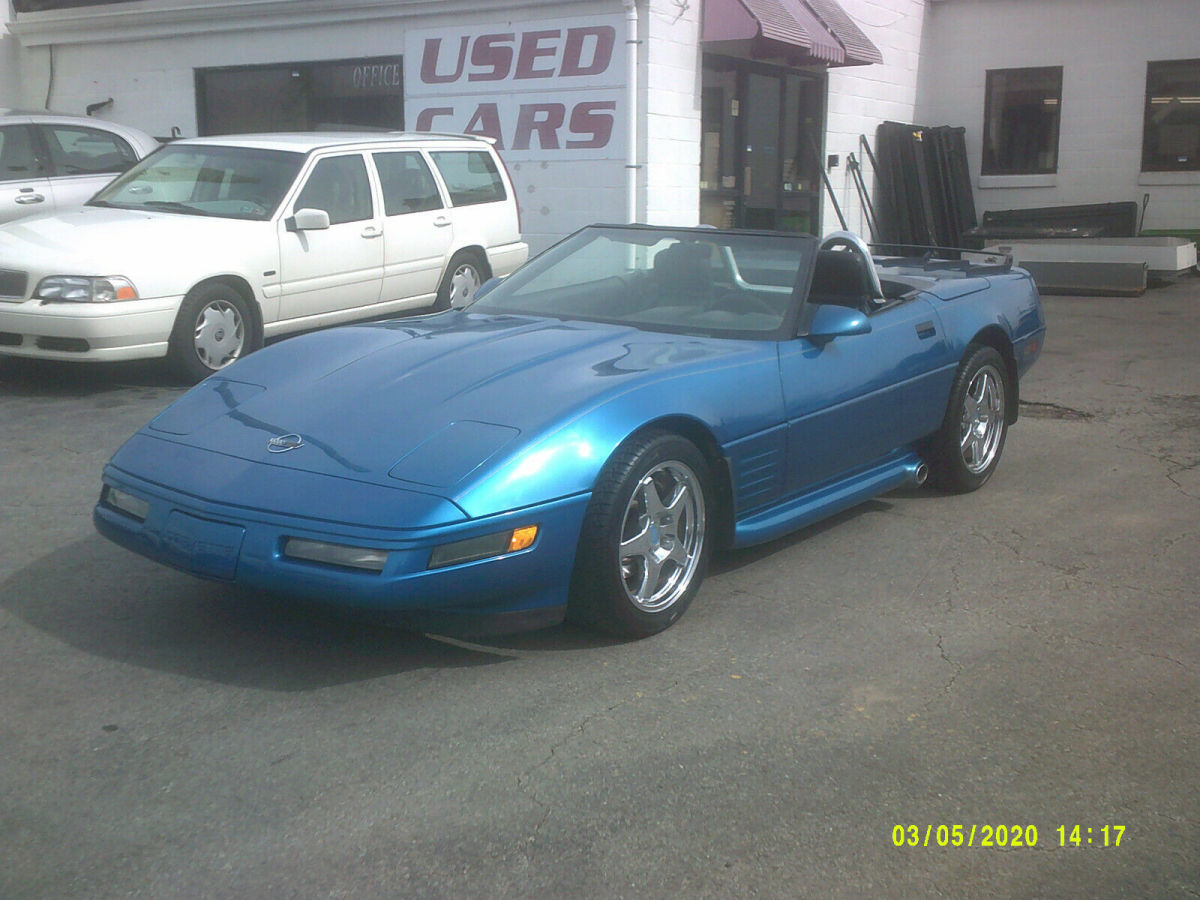 1992 chevrolet corvette , lt1 , convertible