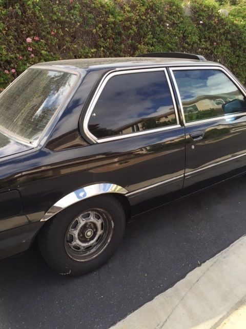 1982 classic black bmw 320is rare