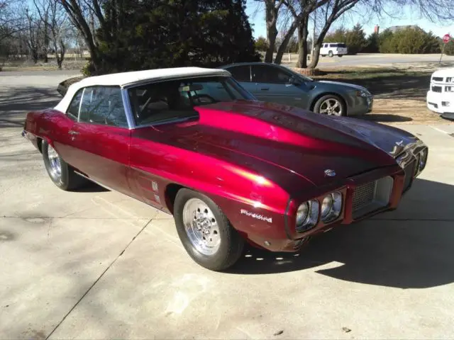 1969 pontiac firebird convertible pro street pro touring street legal drag car