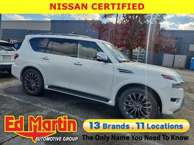 2023 nissan armada platinum 4wd