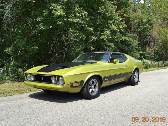 1973 mach 1 351 numbers matching ps pdb ac original unmolested correct car