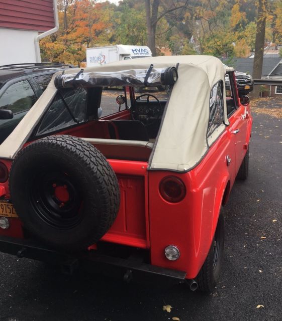 1969 ih international scout 800 v8 4x4 (soft top, hardtop, truck top, roll bar)