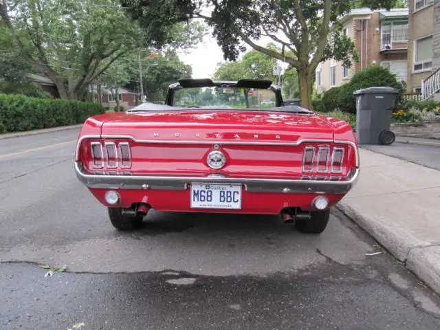 1968 ford mustang base convertible 302